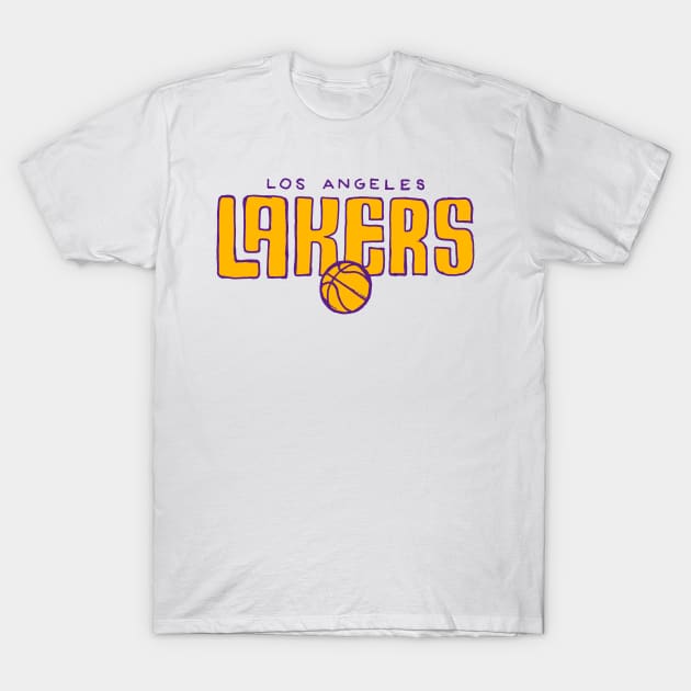 L.A Lakeeers 06 T-Shirt by Very Simple Graph